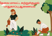 தேவை மாவட்ட சுற்றுச்சூழல் பாதுகாப்பு ஆணையம் Environment protection commission