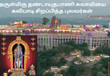 பழனி, அருள்மிகு தண்டாயுதபாணி சுவாமியை கவிபாடி சிறப்பித்த புலவர்கள் Lord Muruga