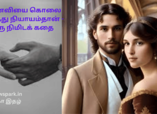 மனைவியை கொலை செய்தது நியாயம்தான் – வலைத்தளத்தில் படித்த ஒரு நிமிடக் கதை story every decision has reason