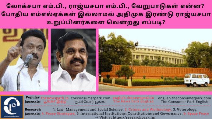 Theme: Rajyasabha Election, Tamil Nadu, Current Affairs, Image by “The News Park”