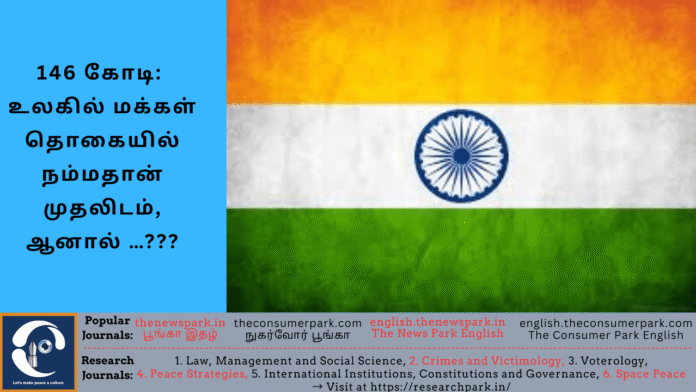Theme: India Population 2025, Current Affairs, Image by “The News Park”