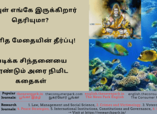கடவுள் எங்கே இருக்கிறார் தெரியுமா? – கணித மேதையின் தீர்ப்பு! படிக்க சிந்தனையை தூண்டும் அரை நிமிட கதைகள் Theme: Place of God, Proper Partition – interesting stories, Image by “The News Park”
